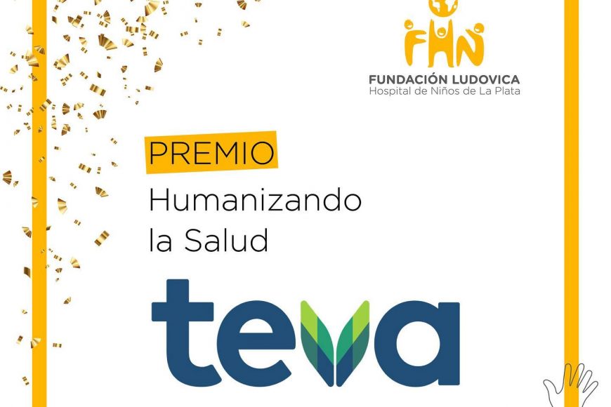 La Fundación Ludovica recibió el premio Humanizando la salud de TEVA